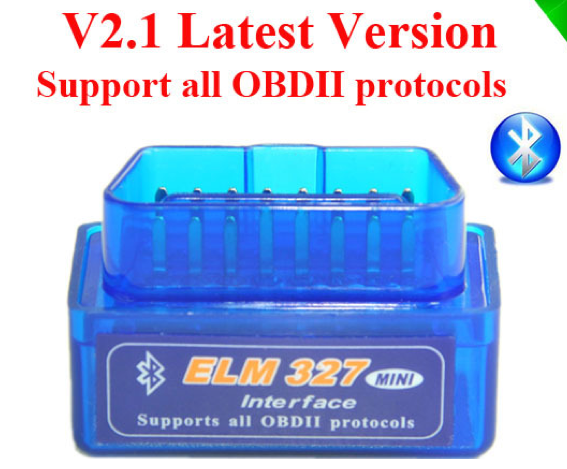 Mini ELM327 V2.1 Bluetooth OBD2 Car Auto Diagnostic Scanner
